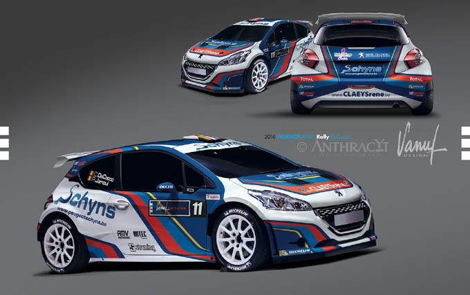 Cédric De Cecco aan start van Spa Rally